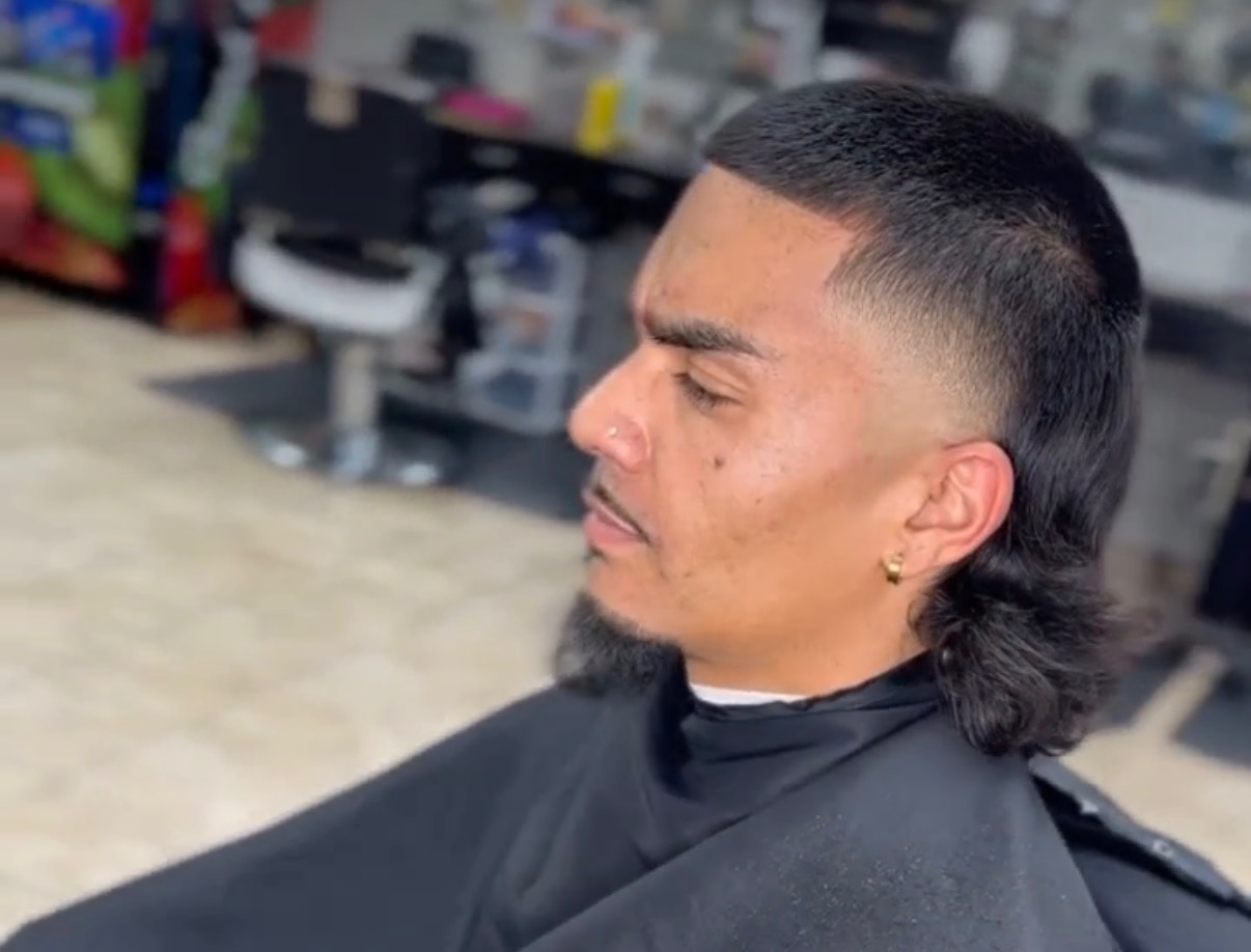 Cut'n It Close — Low Fade Mullet